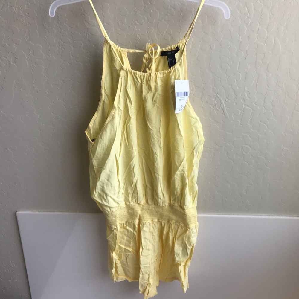 Yellow romper
